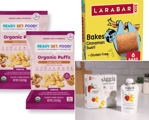 Healthy Toddler Snacks cover photo collage