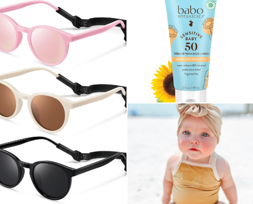 One Year Old Summer ☀️🕶️🌊🏖️🏝️ cover photo collage