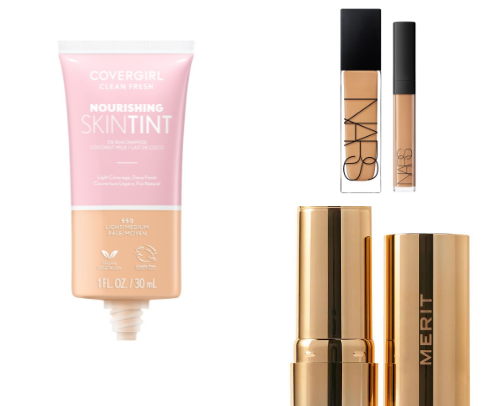 My Acne-Safe Sunkissed & Glowy Makeup Routine! cover photo collage