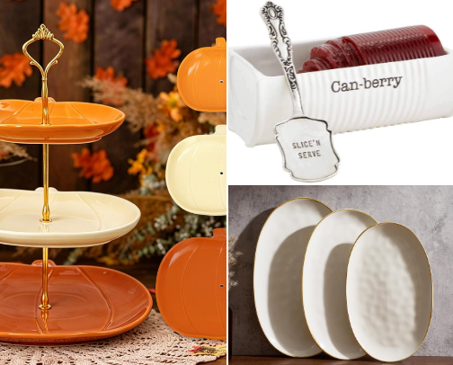 My Favorite Tableware for Thanksgiving Gatherings cover photo collage