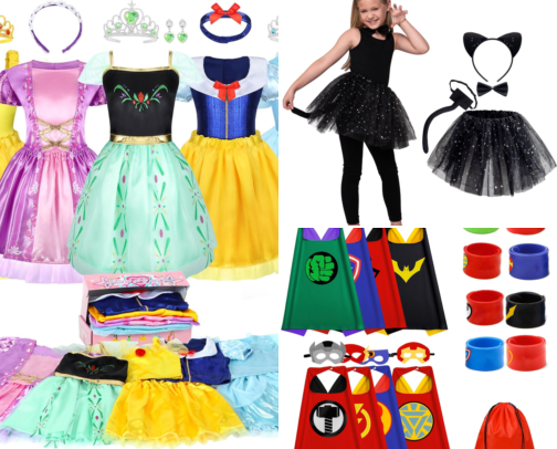 Dress-Up Costumes for Imaginative Play cover photo collage