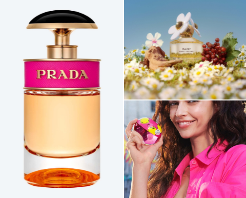 One of A Kind Women’s Fragrances cover photo collage