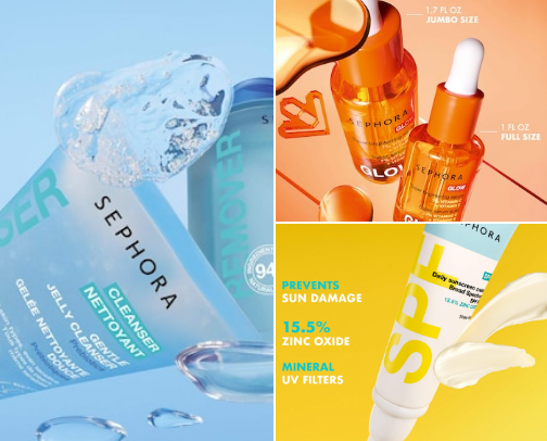 Sephora Skincare — Curated Picks for Glowing, Healthy Skin cover photo collage
