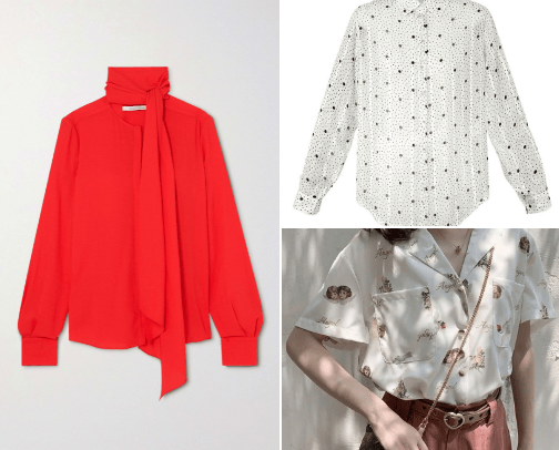 BLOUSES cover photo collage