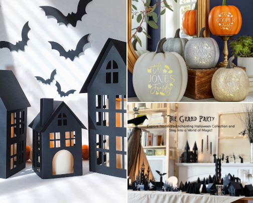 Halloween Hauntings cover photo collage