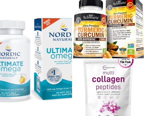 Supplements That Got Me Back on My Feet cover photo collage