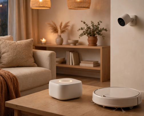 A Smart Home That Actually Works Together: SmartThings Starter Kit cover photo collage