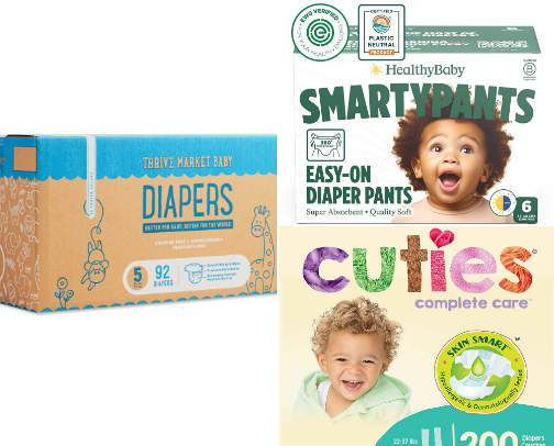 Affordable Low-Tox Diapers: My Honest Mom-of-4 Reviews cover photo collage