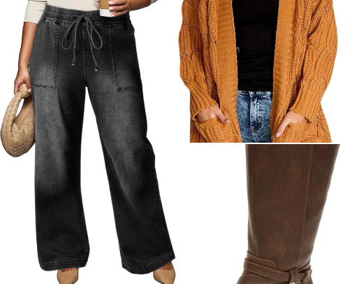 Plus Size Fall Outfits: Best Layers, Jeans, and Boots for Curvy Women cover photo collage