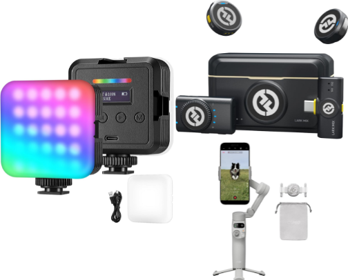 Must-Have Equipment for Beginner Content Creators cover photo collage