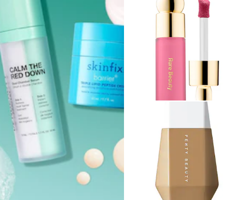 Favorite Makeup & Skincare Products cover photo collage