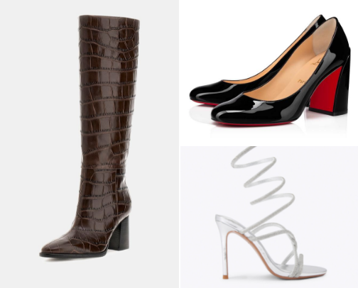 shoes I couldn't live without cover photo collage