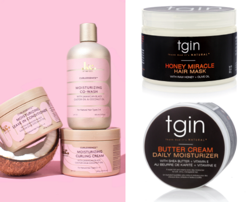 Natural hair favourites for type 4 hair cover photo collage