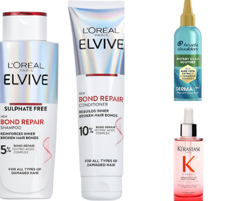 Haircare repurchases 🛍️ cover photo collage