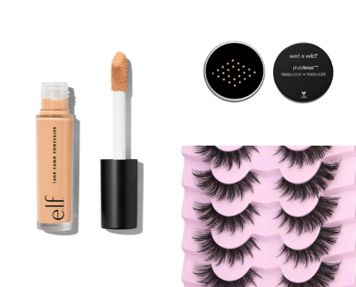 my cheap go to makeup products for a great face of makeup❤️ cover photo collage