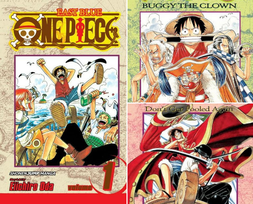 The Complete One Piece Manga Reading Order (By Saga) cover photo collage