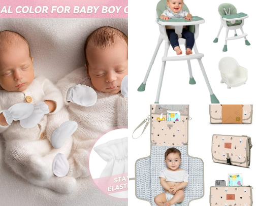 Baby Must-Haves Full List cover photo collage