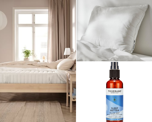 Wellness Items That Improved My Sleep Quality cover photo collage