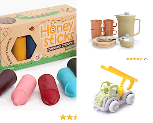 Low tox Toys cover photo collage