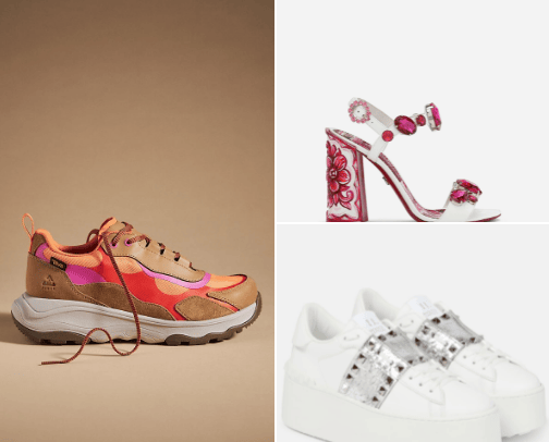 Shoes for all occasions cover photo collage