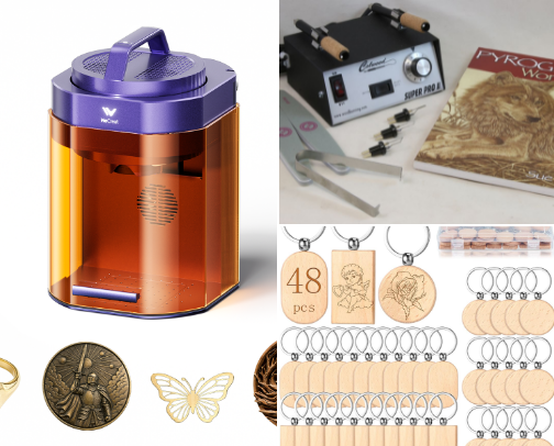 My favorite crafting items cover photo collage