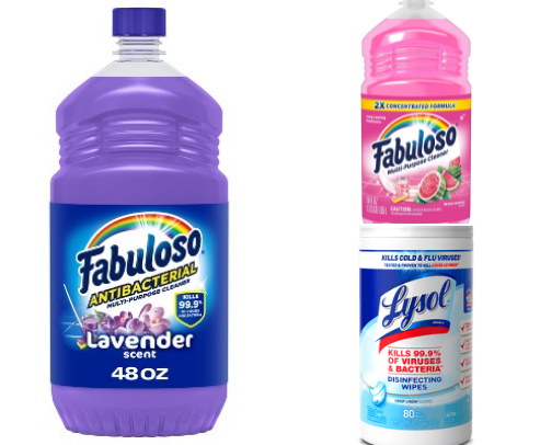 My go to cleaning products 🧼🧽 cover photo collage