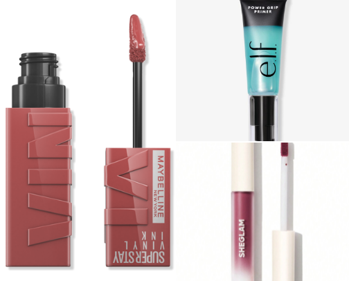 Makeup that lasts all day! Sweat proof, smudge proof, mom proof. All drugstore/affordable makeup! cover photo collage