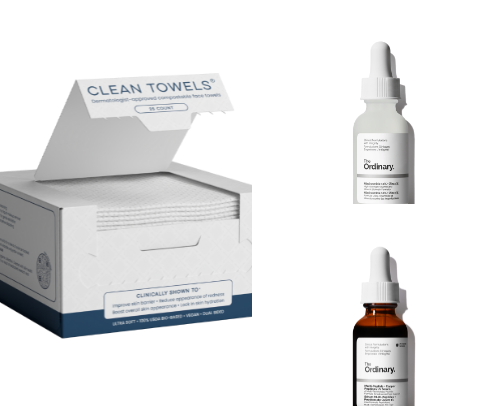 Amazon Skincare cover photo collage