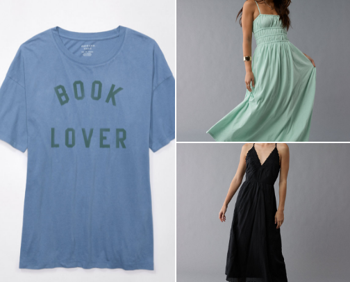 American Eagle "AE" and Aerie Wish List cover photo collage