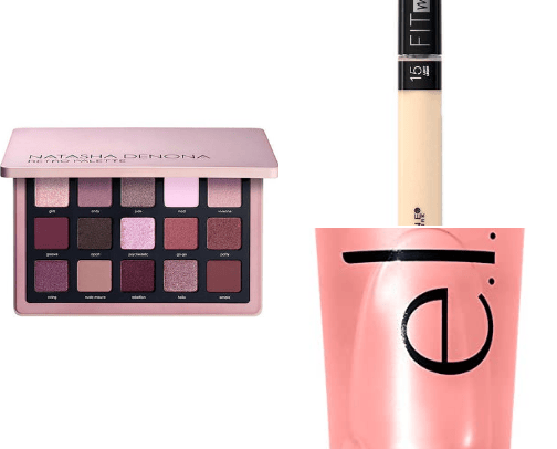 Plum & Gold Halo Eye cover photo collage