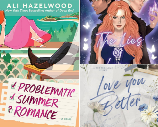August Reads cover photo collage