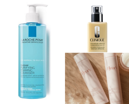 My skincare routine when I have time cover photo collage