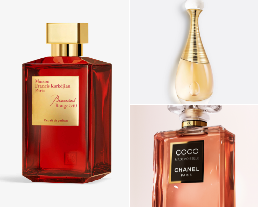 Perfumes I Can’t Stop Wearing ✨ cover photo collage