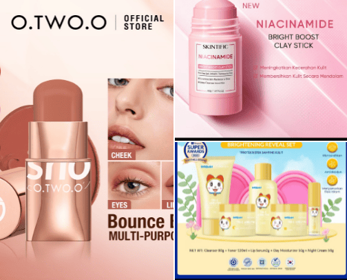Beauty cover photo collage