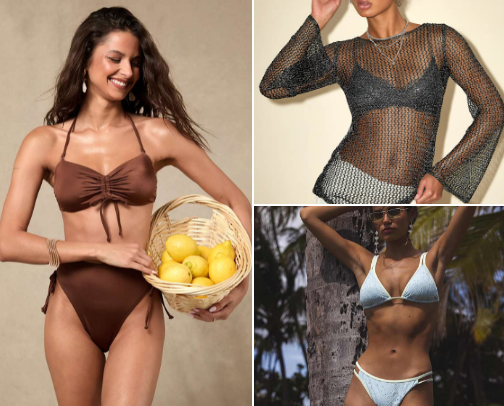 Swimwear Perfect Beach Outfit👙 cover photo collage