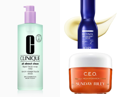 Skincare at Every Age cover photo collage