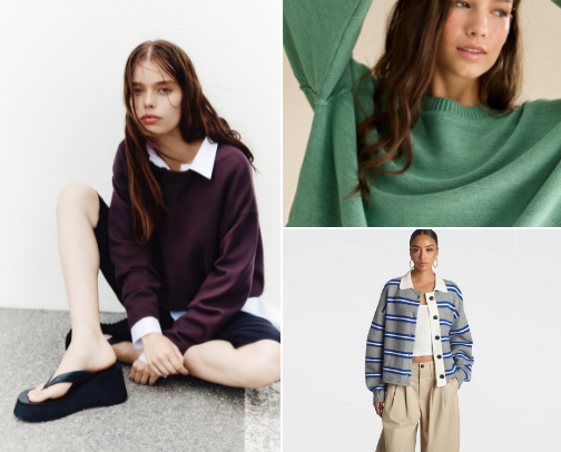 Cozy Sweaters and Cardigans for Fall cover photo collage