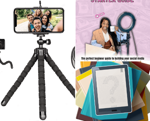 Content Creator Equipment cover photo collage