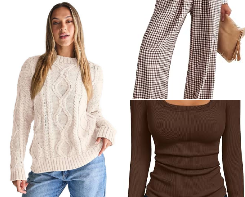 fall outfit ideas cover photo collage