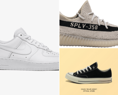 Most Popular Shoes Worldwide Right Now cover photo collage