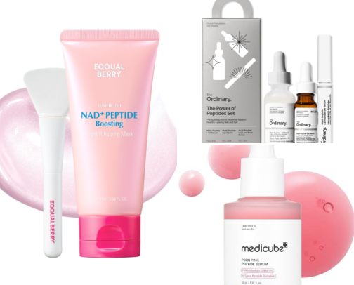 ✨GLASS SKIN.PEPTIDES.STUNNING SKIN.✨ cover photo collage
