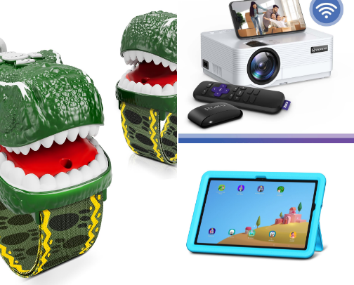 Electronic or Interactive Toy Gifts for Kids of Any Age or Sex cover photo collage