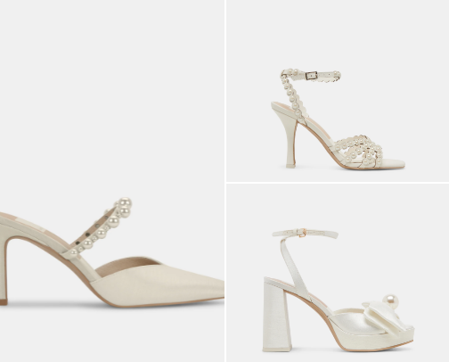 Bridal heels👰🏻‍♀️ cover photo collage