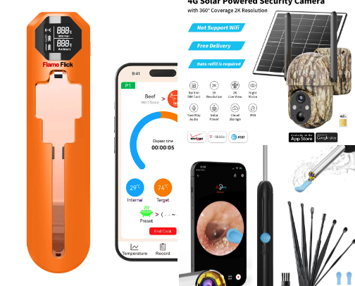 Blue collar Father’s Day gift ideas cover photo collage