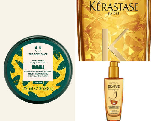 Hair care cover photo collage