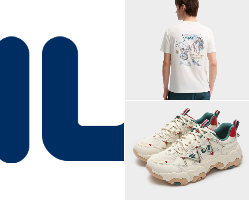 Fila shop cover photo collage