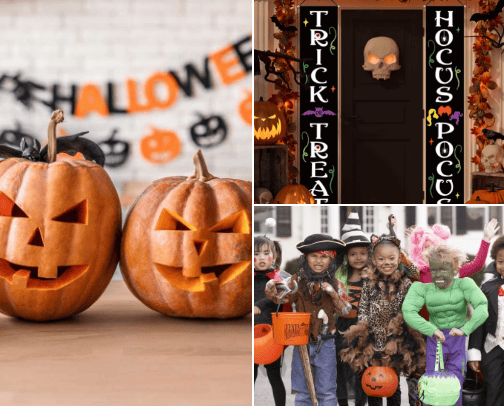 Spooky Season is Brewing! cover photo collage