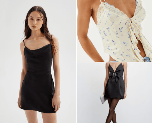 The clothes cover photo collage