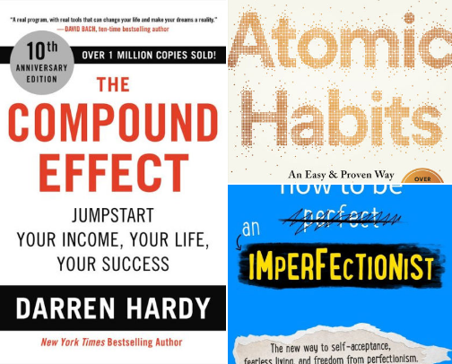 My favorite books for both enjoyment and development cover photo collage