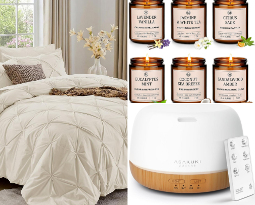 things that should be available in my bedroom to ensure a good night's sleep cover photo collage